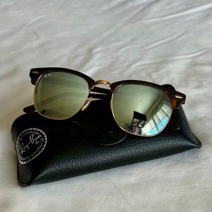 Ray Ban Clubmaster Sungalsses - Tortoise